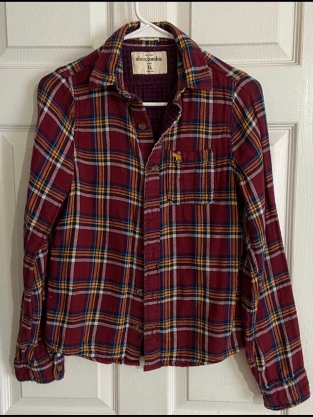 Abercrombie Kids Plaid Button-Up Shirt
